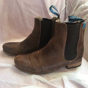 Fluevog Tan Chelse Boots